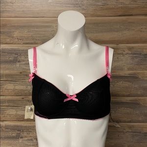 Switchblade Stiletto Nylon Princess Bra NWT G12